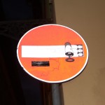 street art we włoszech - Clet- Ja mówię TO https://jamowie.to